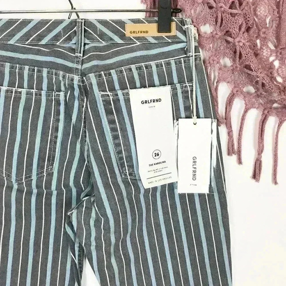 GRLFRND Karolina High Waist Crop Skinny Jeans 26 - Picture 7 of 7